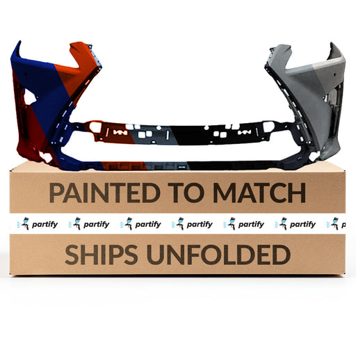 2016-2019 Lexus RX350 Front Bumper With Sensor Holes Without Headlight Washer Holes - LX1000317-Partify-Painted-Replacement-Body-Parts
