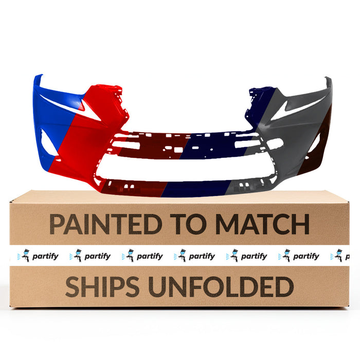 2017-2020 Lexus IS200T/IS300/IS350 Sedan Front Bumper Without Sensor Holes & Without Headlight Washer Holes & Without F-Sport - LX1000364 -Partify-Painted-Replacement-Body-Parts