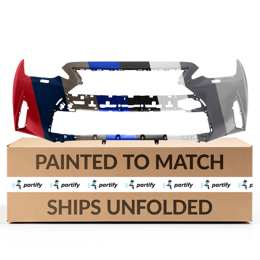 2021-2023 Lexus IS300/IS350 Base CAPA Certified Front Bumper W/O Park Distance Sensors W/Headlamp Washers - LX1000388C-Partify-Painted-Replacement-Body-Parts