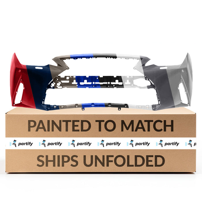 2021-2023 Lexus IS300/IS350 Base Front Bumper W/Park Distance Sensors W/Headlamp Washers - LX1000390-Partify-Painted-Replacement-Body-Parts