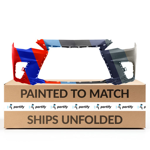 2023-2024 Lexus RX350/RX500h CAPA Certified Front Bumper F Sport Handling W/O Headlamp Washers W/O Advanced Parking System - LX1000405C-Partify-Painted-Replacement-Body-Parts