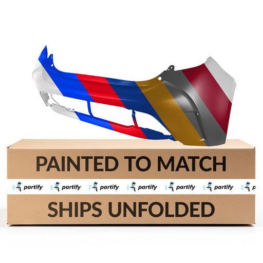 2019-2023 Lexus RC300/RC350 CAPA Certified Front Bumper W/O Park Distance Sensors W/O Headlamp Washer - LX1000409C-Partify-Painted-Replacement-Body-Parts