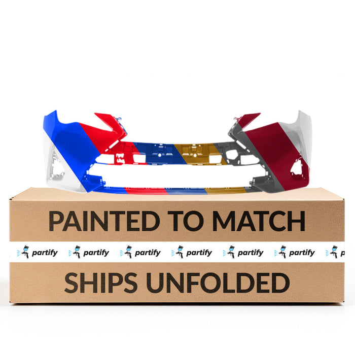 2019-2023 Lexus RC300/RC350 Front Bumper W/Park Distance Sensors W/O Headlamp Washer - LX1000411-Partify-Painted-Replacement-Body-Parts