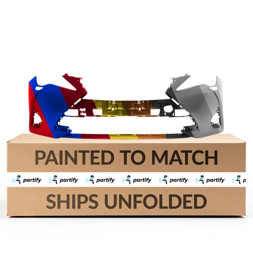 2019-2023 Lexus RC300/RC350 CAPA Certified Front Bumper W/Park Distance Sensors W/Headlamp Washer - LX1000412C-Partify-Painted-Replacement-Body-Parts