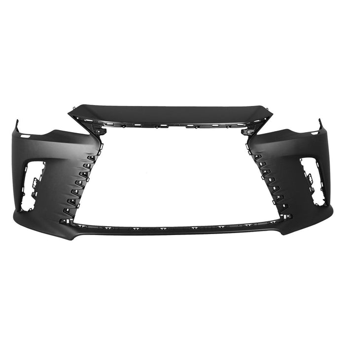 2023-2024 Lexus RX350/RX350h CAPA Certified Front Bumper Exc F Sport Handling W/Headlamp Washers W/Advanced Parking System - LX1000416C-Partify-Painted-Replacement-Body-Parts