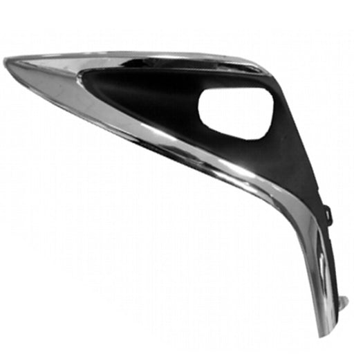 2016-2018 Lexus ES300h/ES350 Front Driver Side Bumper Insert Fog Lamp Bezel W/Fog Lamps - LX1038115-Partify-Painted-Replacement-Body-Parts