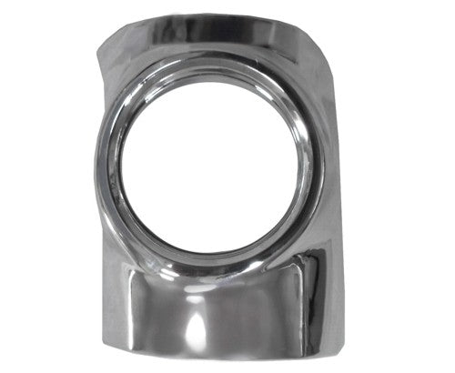 2013-2015 Lexus LX570 Front Driver Side Bumper Insert Fog Lamp Bezel W/Fog Lamps Chrome - LX1038131-Partify-Painted-Replacement-Body-Parts