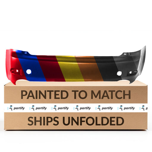2006-2008 Lexus IS 250/350 Rear Bumper Without Sensor Holes - LX1100129-Partify-Painted-Replacement-Body-Parts