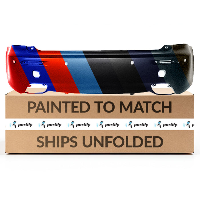 2008-2010 Lexus IS F Rear Bumper With Sensor Holes - LX1100139-Partify-Painted-Replacement-Body-Parts