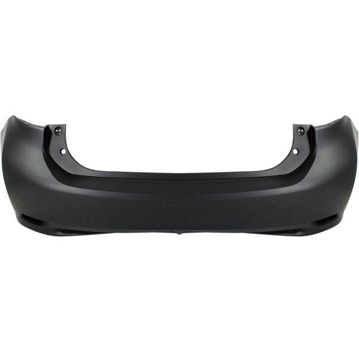 2011-2013 Lexus CT200h CAPA Certified Rear Bumper W/O F Sport Pkg W/O Parking Aid Sensors - LX1100152C-Partify-Painted-Replacement-Body-Parts