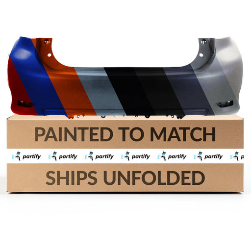 2011-2013 Lexus CT200H Rear Bumper With Sensor Holes/Sport - LX1100157-Partify-Painted-Replacement-Body-Parts