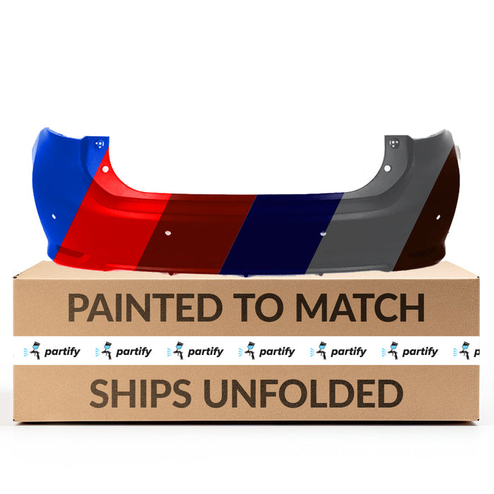 2011-2013 Lexus CT200H Rear Bumper With Sensor Holes/Sport - LX1100158-Partify-Painted-Replacement-Body-Parts