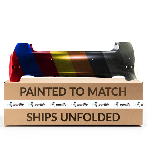 2013-2015 Lexus ES350 Rear Bumper With Sensor Holes - LX1100161-Partify-Painted-Replacement-Body-Parts