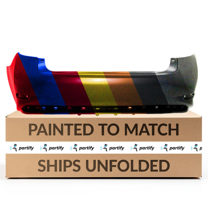2013-2018 Lexus ES300H Rear Bumper Without Sensor Holes - LX1100164-Partify-Painted-Replacement-Body-Parts