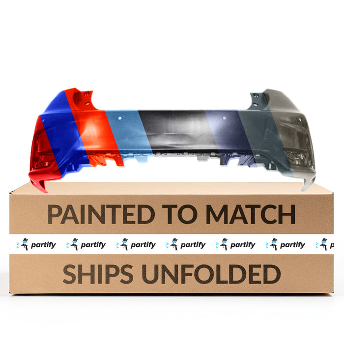 2016-2017 Lexus CT200H Rear Bumper With Sensor Holes - LX1100196-Partify-Painted-Replacement-Body-Parts