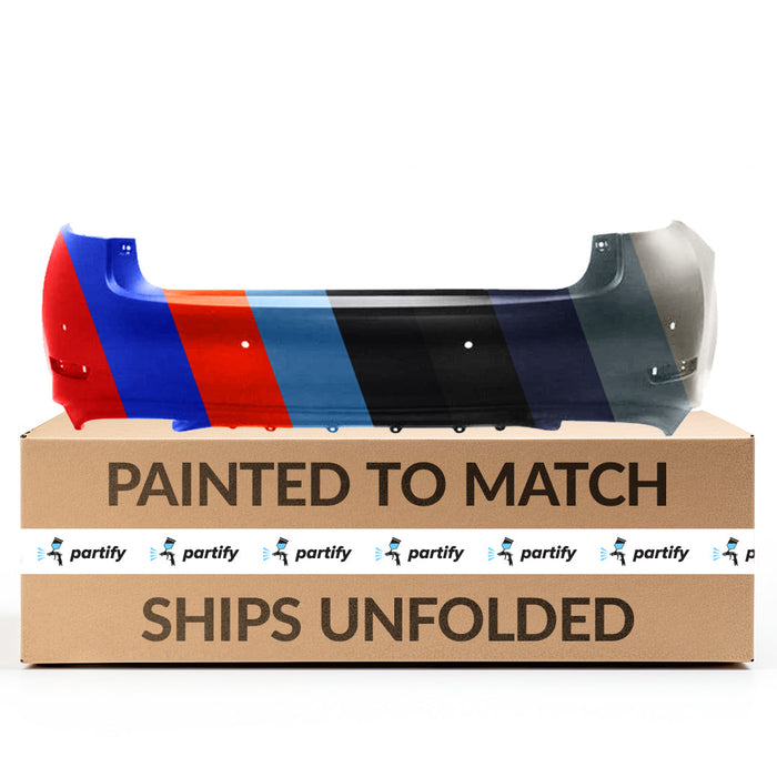 2016-2018 Lexus ES350 Rear Bumper With Sensor Holes - LX1100197-Partify-Painted-Replacement-Body-Parts