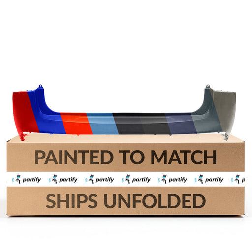 2021 Lexus IS300 Rear Bumper Without Sensor Holes - LX1100230-Partify-Painted-Replacement-Body-Parts