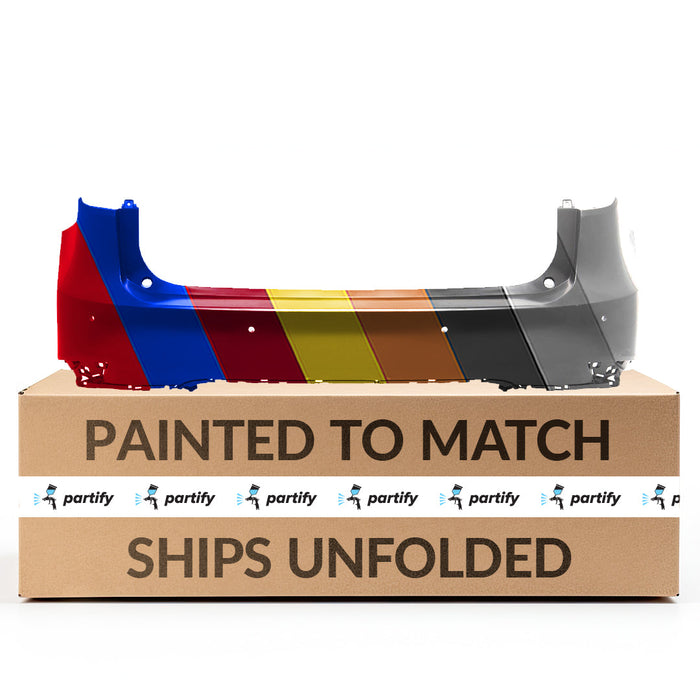 2020-2022 Lexus RX350 CAPA Certified Rear Bumper Japan Built W/Hands-Free Liftgate W/Parking Sensors - LX1100238C-Partify-Painted-Replacement-Body-Parts