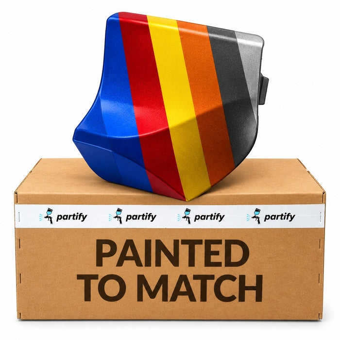 Partify painted-to-match tow hook cover graphic - LX1129110