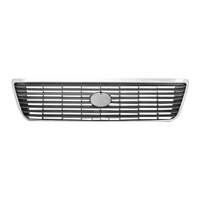 1998-2000 Lexus LS400 Grille Bright & Gray W/Plastic Frame Assembly - LX1200111-Partify-Painted-Replacement-Body-Parts