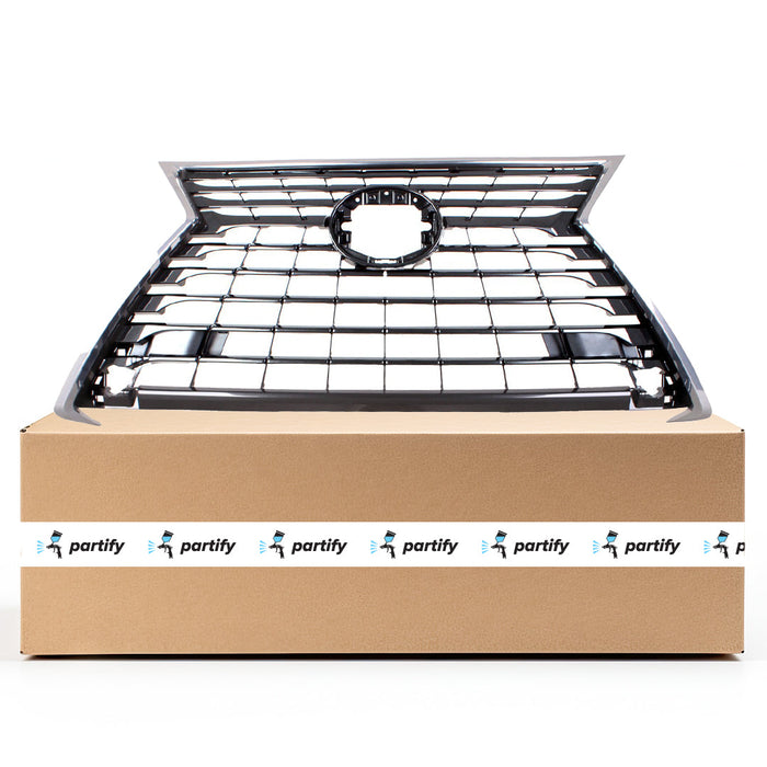 2018-2019 Lexus NX300/NX300h CAPA Certified Grille W/O F Sport Pkg W/O Park Distance Sensors Assembly - LX1200197C-Partify-Painted-Replacement-Body-Parts