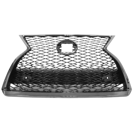 2020-2022 Lexus RX350/RX450h F Sport Grille W/Parking Sensors W/O Front View Camera Assembly - LX1200215-Partify-Painted-Replacement-Body-Parts