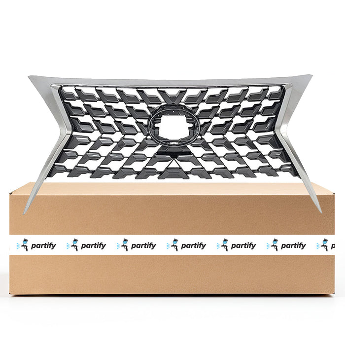 2020-2023 Lexus GX460 CAPA Certified Grille W/O Front View Camera Assembly - LX1200217C-Partify-Painted-Replacement-Body-Parts