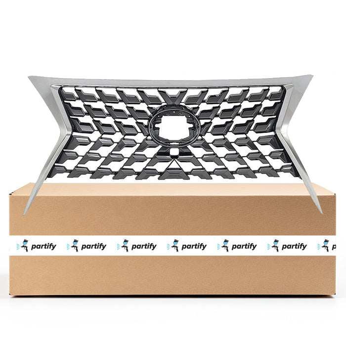 2020-2023 Lexus GX460 CAPA Certified Grille W/Front View Camera Assembly - LX1200218C-Partify-Painted-Replacement-Body-Parts