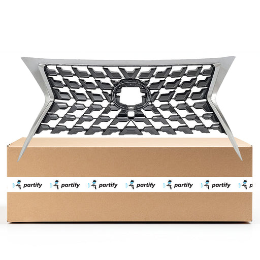 2020-2023 Lexus GX460 CAPA Certified Grille W/Front View Camera Assembly - LX1200218C-Partify-Painted-Replacement-Body-Parts
