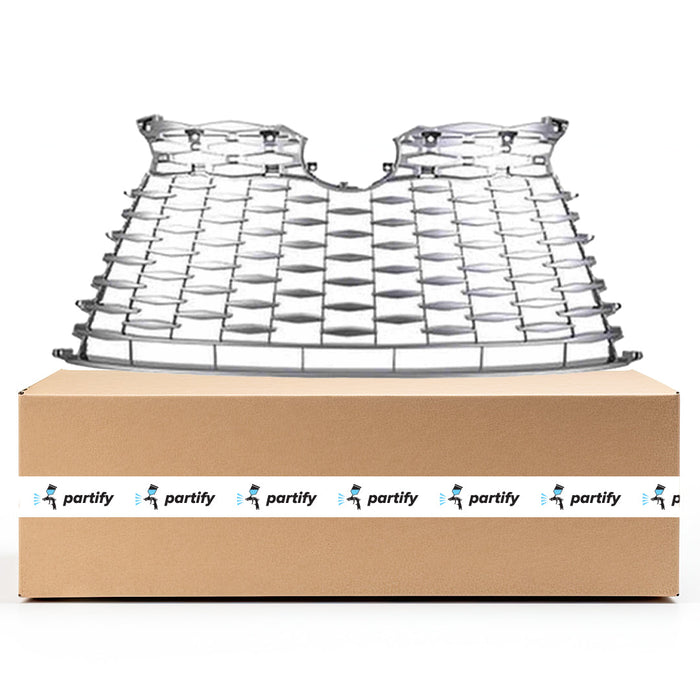 2023-2024 Lexus RX350/RX350h CAPA Certified Grille Exc F Sport Handling Na Built W/O Parking Sensors W/O Cam Silver Assembly - LX1200222C-Partify-Painted-Replacement-Body-Parts
