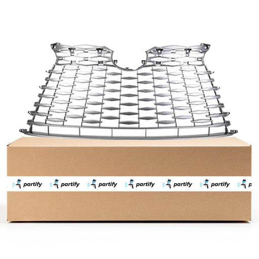 2023-2024 Lexus RX350/RX350h CAPA Certified Grille Exc F Sport Handling Na Built W/O Parking Sensors W/O Cam Silver Assembly - LX1200222C-Partify-Painted-Replacement-Body-Parts