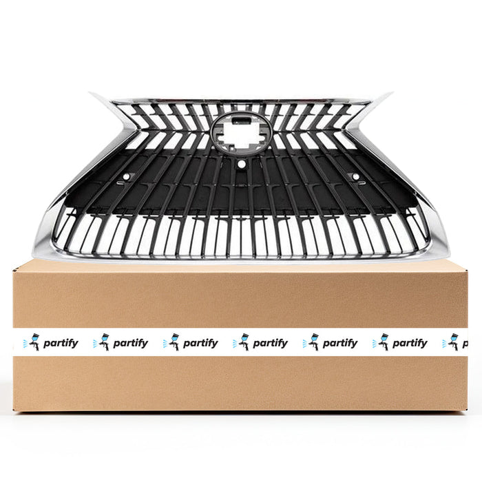 2022-2023 Lexus ES250/ES350 CAPA Certified Grille North America Built W/O F Sport Pkg W/Front View Camera W/Park Sensors Assembly - LX1200229C-Partify-Painted-Replacement-Body-Parts