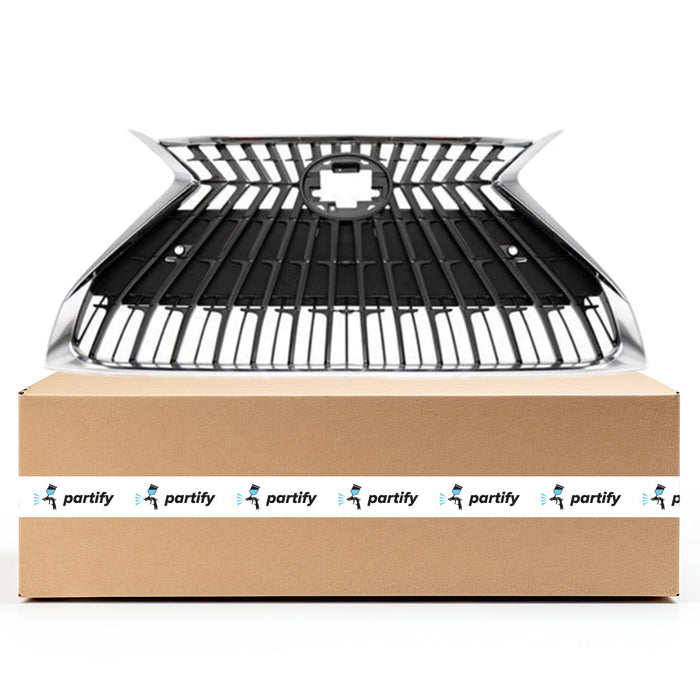 2022-2023 Lexus ES250/ES350 CAPA Certified Grille North America Built W/O F Sport Pkg W/O Front View Camera W/Park Sensors Assembly - LX1200230C-Partify-Painted-Replacement-Body-Parts