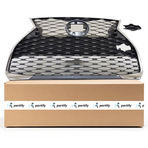 2021-2023 Lexus IS350 Base CAPA Certified Grille W/O Front View Camera W/O Park Distance Sensors Assembly - LX1200234C-Partify-Painted-Replacement-Body-Parts