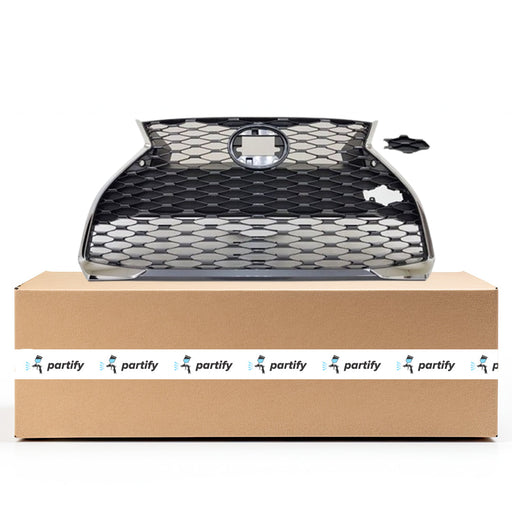 2021-2023 Lexus IS350 Base CAPA Certified Grille W/O Front View Camera W/Park Distance Sensors Assembly - LX1200235C-Partify-Painted-Replacement-Body-Parts