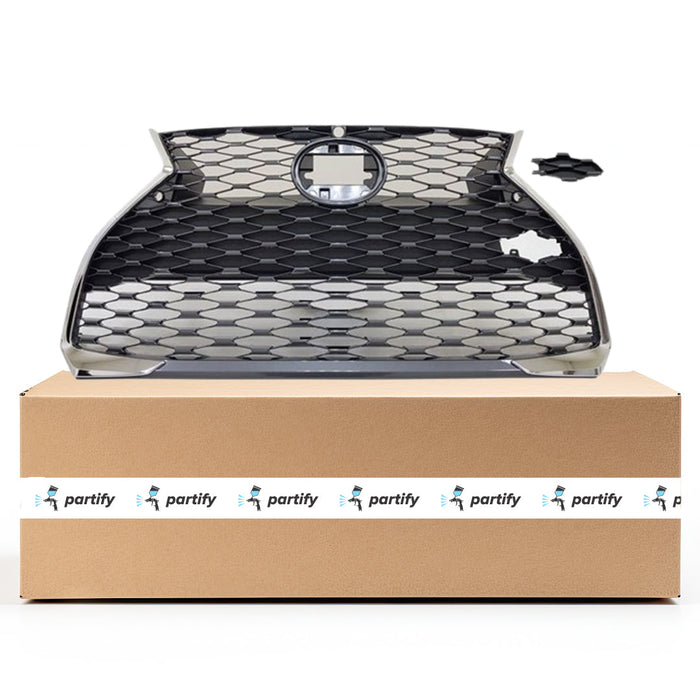 2021-2023 Lexus IS350 Base CAPA Certified Grille W/Front View Camera W/Park Distance Sensors Assembly - LX1200236C-Partify-Painted-Replacement-Body-Parts