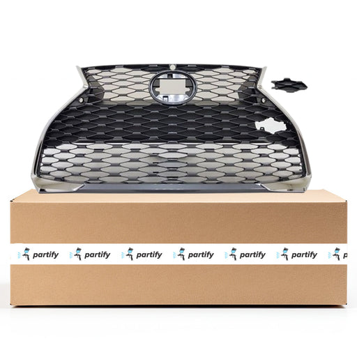 2021-2023 Lexus IS350 Base CAPA Certified Grille W/Front View Camera W/Park Distance Sensors Assembly - LX1200236C-Partify-Painted-Replacement-Body-Parts