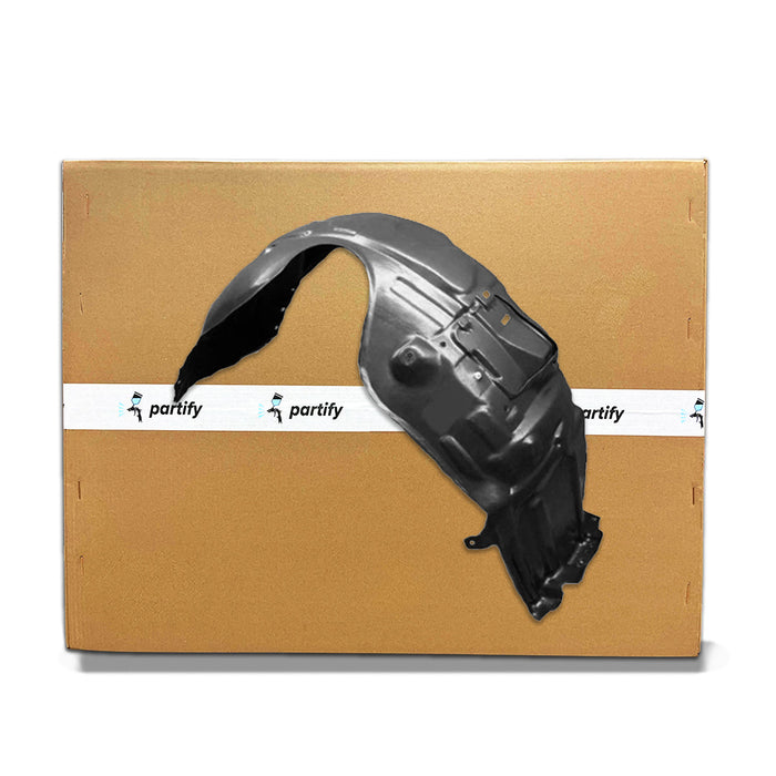 2007-2009 Lexus ES350 Front CAPA Certified Passenger Side Fender Liner - LX1251116C-Partify-Painted-Replacement-Body-Parts