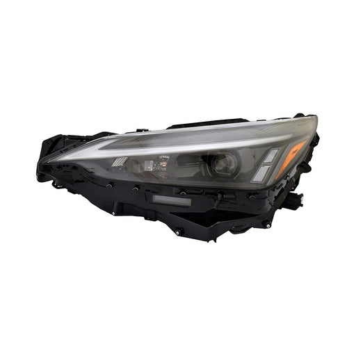 Lexus NX250/NX350/NX350h Driver Side Headlight Assembly W/O Adaptive Headlamps Single Beam North America Built Composite - LX2502194