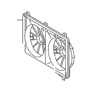 Engine Cooling Fan Shroud image