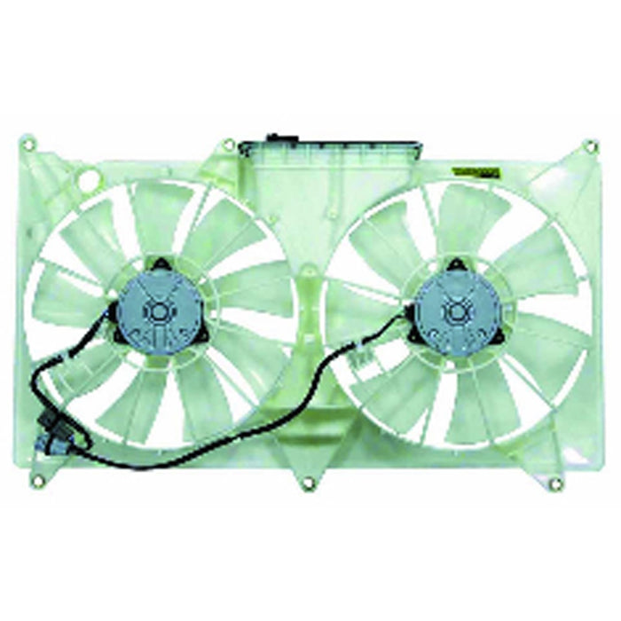 1998-2005 Lexus GS300/GS400/GS430 Engine Cooling Fan Assembly Motor/Blade/Shroud Assembly To 5-03 3L L6/4.3L V8/4L V8 - LX3115101-Partify-Painted-Replacement-Body-Parts