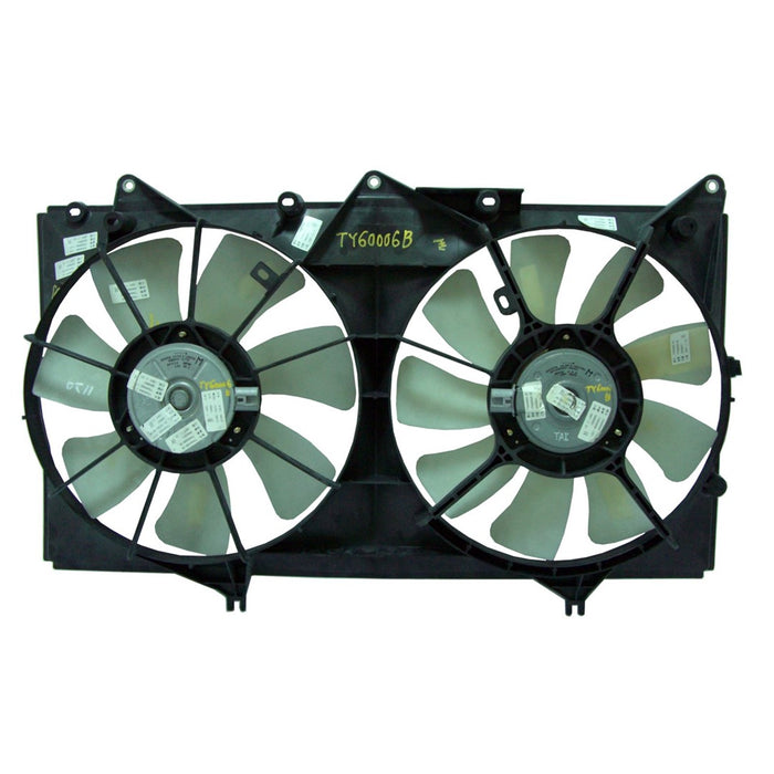 2002-2003 Lexus ES300 Engine Cooling Fan Assembly Includes Motor/Blade/Shroud - LX3115107-Partify-Painted-Replacement-Body-Parts