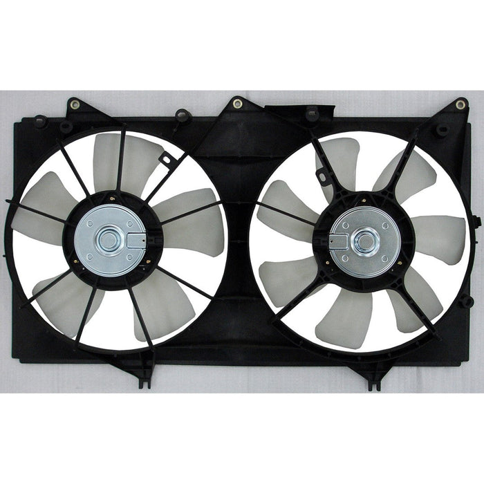 2004-2005 Lexus ES330 Engine Cooling Fan Assembly Includes Motors/Blades/Shroud - LX3115111-Partify-Painted-Replacement-Body-Parts