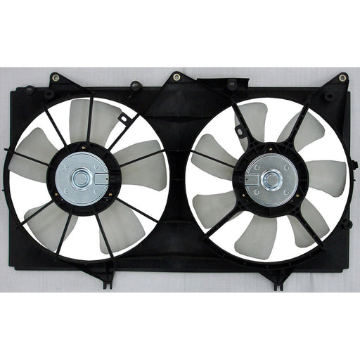 2004-2005 Lexus ES330 Engine Cooling Fan Assembly Includes Motors/Blades/Shroud - LX3115111-Partify-Painted-Replacement-Body-Parts