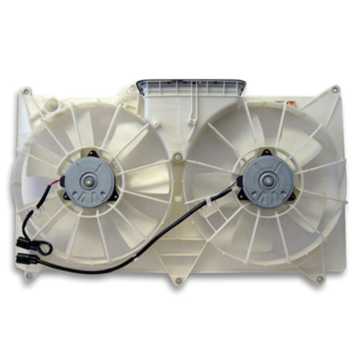 2003-2005 Lexus GS300 Engine Cooling Fan Assembly Motor/Blade/Shroud Assembly From 5-03 3L L6 - LX3115116-Partify-Painted-Replacement-Body-Parts