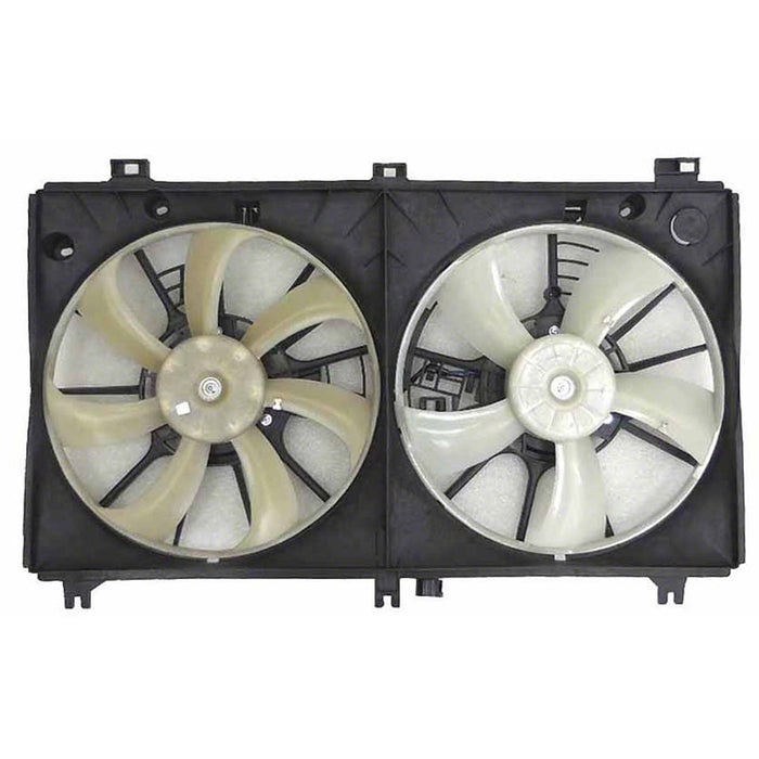 2014-2024 Lexus IS350 Engine Cooling Fan Assembly Motor/Blade/Shroud Dual Fan Assy 3.5L V6 - LX3115132-Partify-Painted-Replacement-Body-Parts