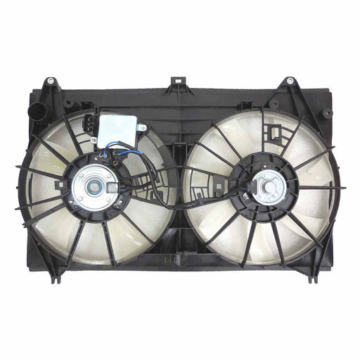 2013-2015 Lexus GS350 Engine Cooling Fan Assembly Motor/Blade/Shroud Dual Fan Assembly 3.5L V6 - LX3115134-Partify-Painted-Replacement-Body-Parts