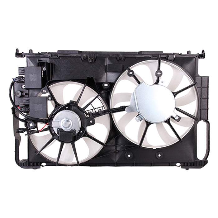 2015-2017 Lexus NX200t Engine Cooling Fan Assembly Motor/Blade/Shroud Dual Fan Assembly - LX3115137-Partify-Painted-Replacement-Body-Parts