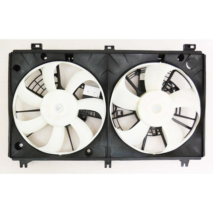 2016-2024 Lexus IS200t/IS300 Engine Cooling Fan Assembly Motor/Blade/Shroud/Module Dual Fan Assy 2L L4 Turbocharged - LX3115149-Partify-Painted-Replacement-Body-Parts