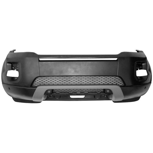 2012-2015 Land Rover Range Rover Evoque Front Bumper With Sensor Holes Without Headlight Washer Holes - RO1000142-Partify-Painted-Replacement-Body-Parts